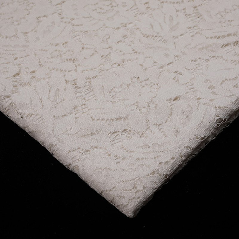 Lace Fabric Dress Eyelash Nylon for Women's Wear Wholesale Supplier 11